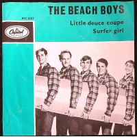 BEACH BOYS Surfer Girl / Little Deuce Coupe (Capitol HFC 1007) Holland 1963 PS 45 